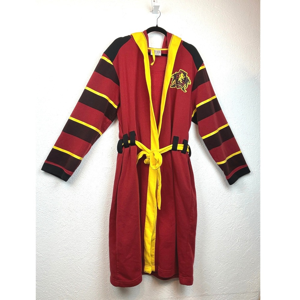 Harry Potter Red Gryffindor Robe - S/M - Quidditch Hooded Loungewear Cosplay